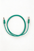 Banana Patch Cable 100cm Mint Teal