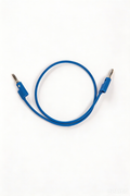 Banana Patch Cable 45cm Cobalt Blue
