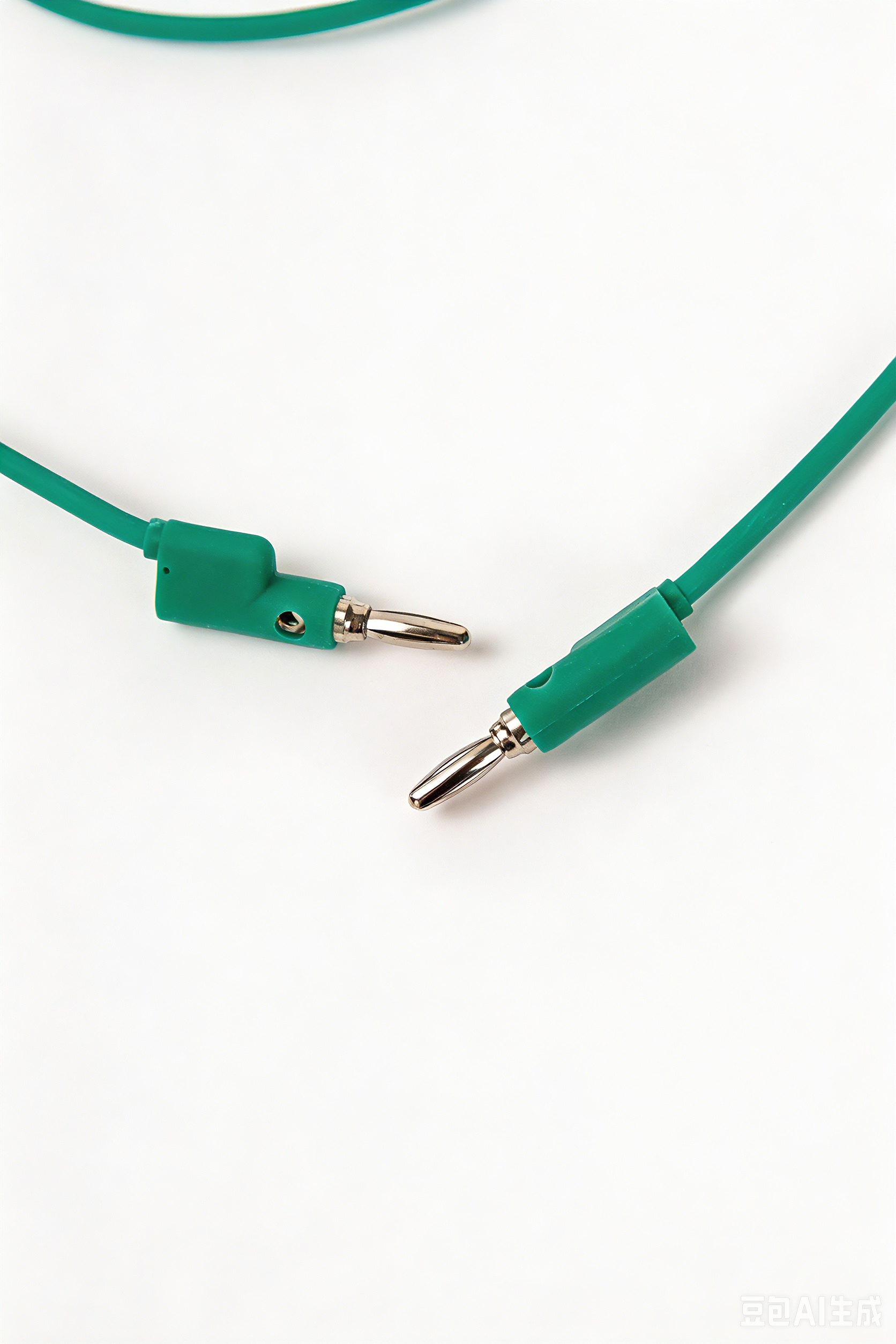 Banana Patch Cable 100cm Mint Teal