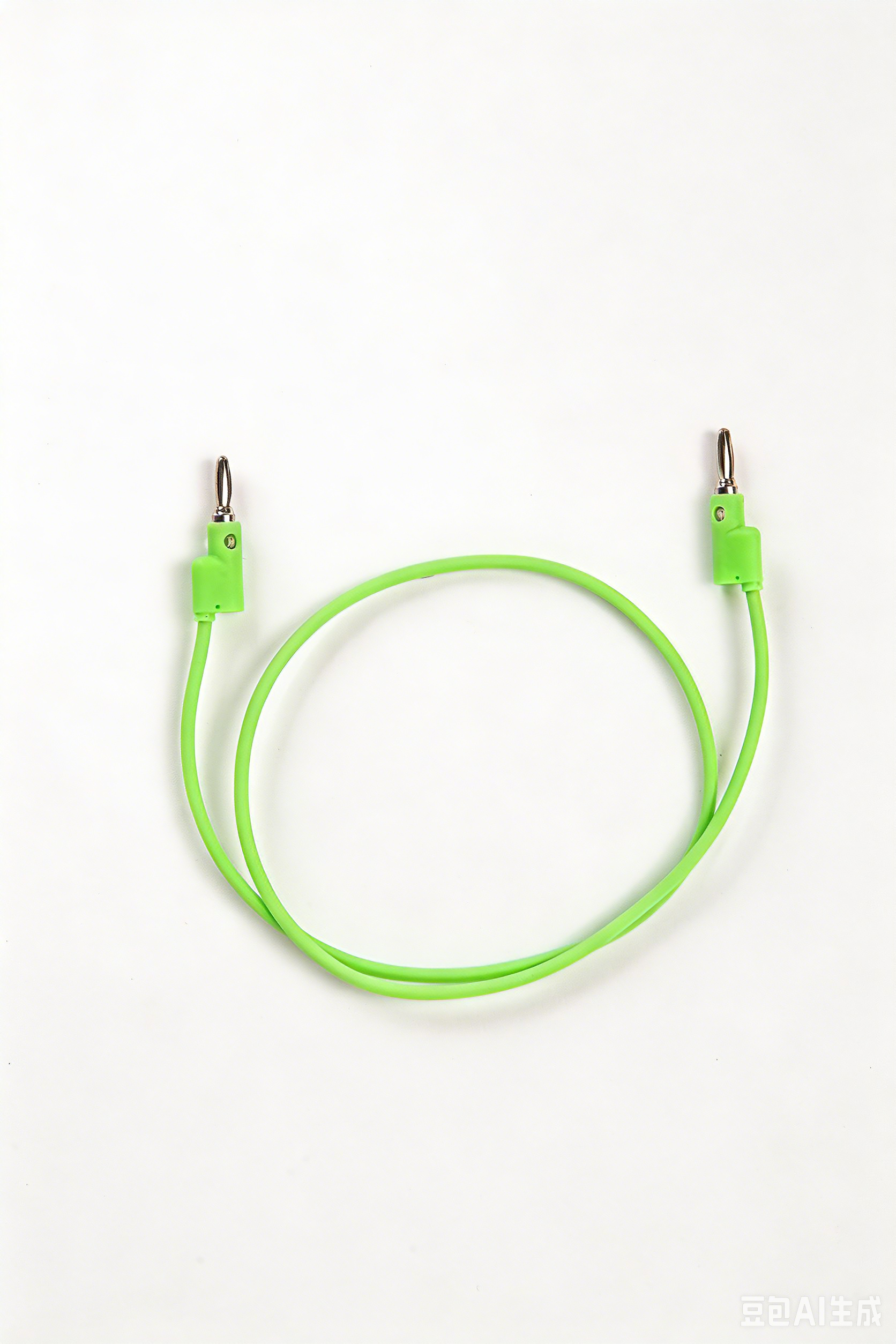 Banana Patch Cable 65cm Acid Green