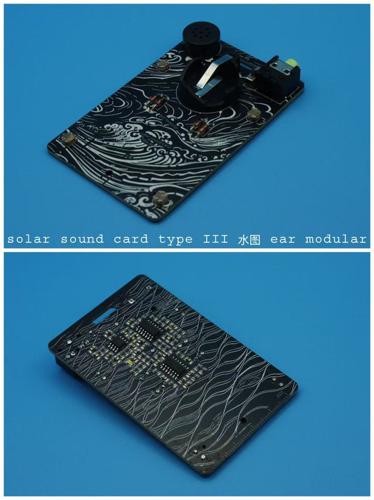 Solar Sound Card - ear modular