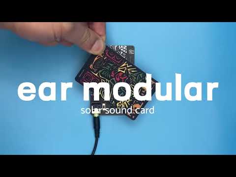 Solar Sound Card - ear modular